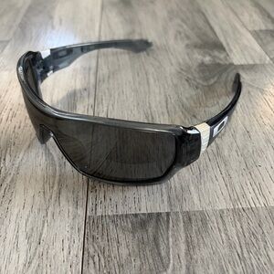 Oakley ‘Offshoot’ Black Sunglasses with Silver Accents Made in USA